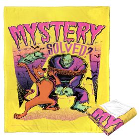 Warner Bros. Scooby-Doo Silk Touch Throw Blanket, 50" x 60", Mystery Solved