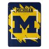 MICHIGAN OFFICIAL NCAA "Halftone" Micro Raschel Throw Blanket; 46" x 60"