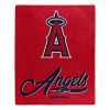 Angels OFFICIAL MLB "Signature" Raschel Throw Blanket; 50" x 60"