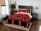 Chicago Blackhawks OFFICIAL NHL Queen Bed In Bag Set