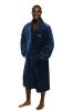 Patriots OFFICIAL NFL Men's L/XL Silk Touch Bath Robe; 26" x 47"