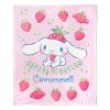 Cinnamoroll; Sweet As Strawberries Aggretsuko Comics Silk Touch Throw Blanket; 50" x 60"