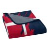 TWINS OFFICIAL MLB "Walk off" Micro Raschel Throw Blanket; 46" x 60"