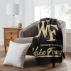 Wake Forest OFFICIAL NCAA "Signature" Raschel Throw Blanket