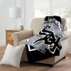 WHITE SOX OFFICIAL MLB "Walk off" Micro Raschel Throw Blanket; 46" x 60"