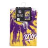 Vikings OFFICIAL NFL "Psychedelic" Beach Towel; 30" x 60"