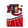 Chiefs OFFICIAL NFL "Psychedelic" Beach Towel; 30" x 60"