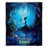 Disney / Disney Princesses, Princess Frog Poster, Silk Touch Throw Blanket, 50"x60"