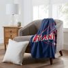 Rangers OFFICIAL MLB "Campaign" Fleece Throw Blanket; 50" x 60"