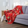 Warner Bros. Looney Tunes Silk Touch Throw Blanket, 50" x 60", Merry Merry