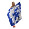 KENTUCKY OFFICIAL NCAA "Dimensional" Micro Raschel Throw Blanket; 46" x 60"