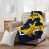 MICHIGAN OFFICIAL NCAA "Halftone" Micro Raschel Throw Blanket; 46" x 60"