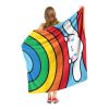 Cinnamoroll; Rainbow Roll Aggretsuko Comics Silk Touch Throw Blanket; 50" x 60"